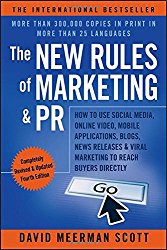 The New Rules of Marketing PR David Meerman