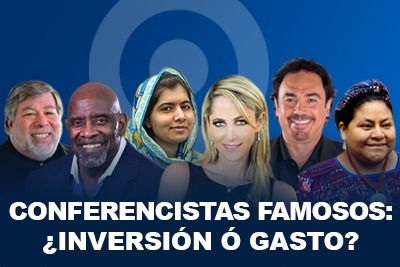 Contratar conferencistas famosos: ¿inversión o gasto?