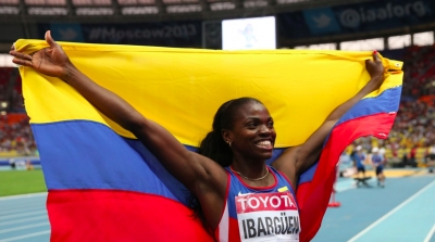 Catherine Ibargüen, protagonista del medallero olímpico colombiano