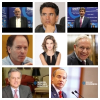 Conferencistas famosos en distitnos temas como política y economía